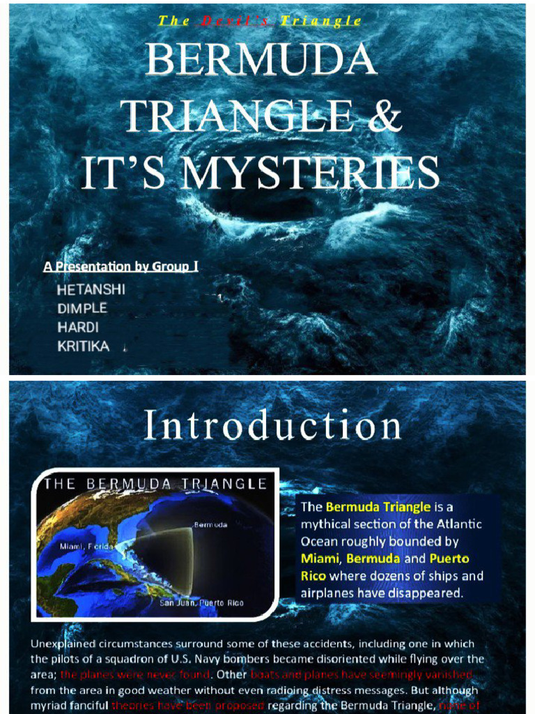 Bermuda Triangle | PDF