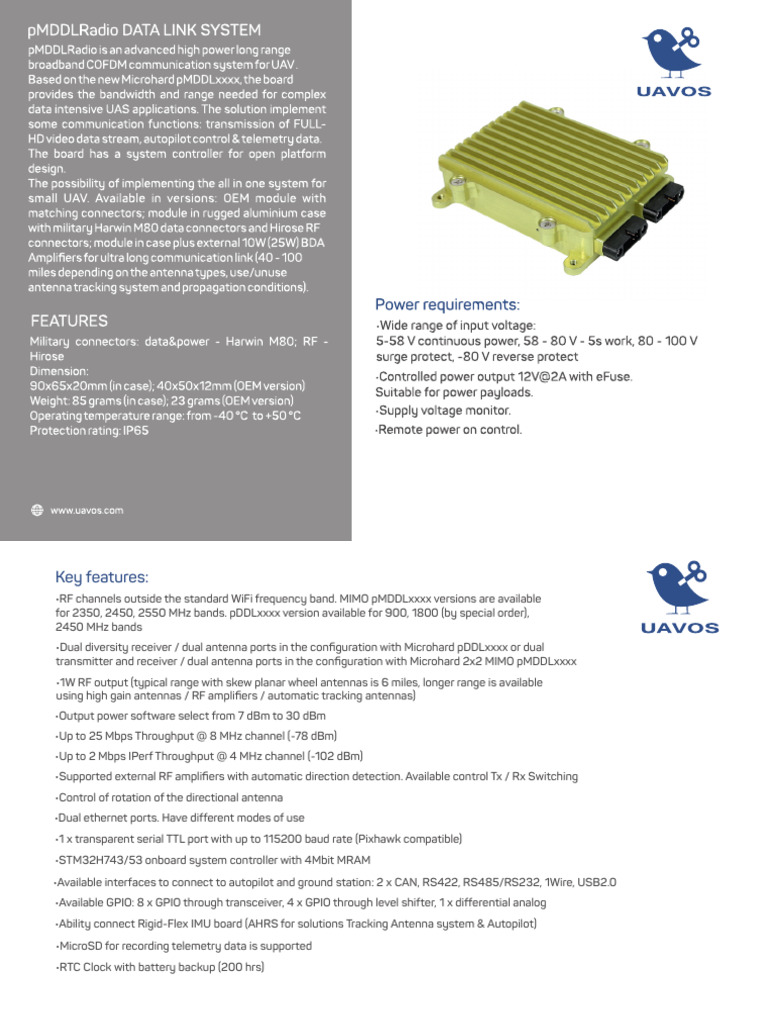Advanced RF Communication Features | PDF