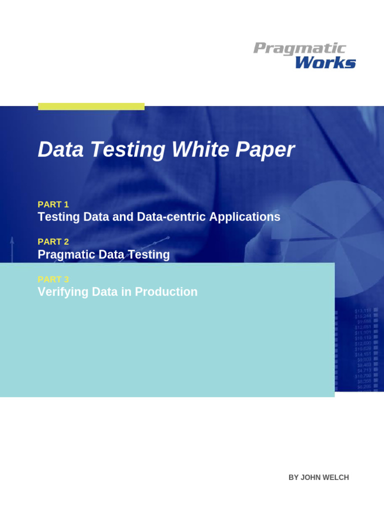 Data-Centric Testing Methodology Guide | PDF | Unit Testing | Test ...