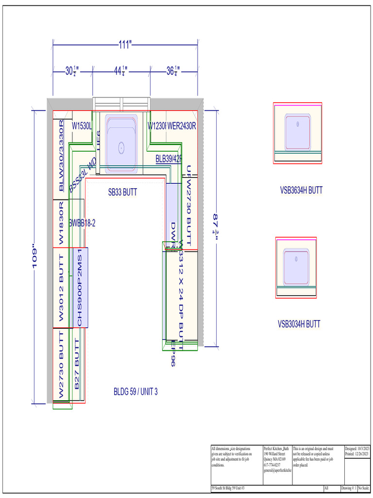 Kitchen and Bath Design Specifications | PDF