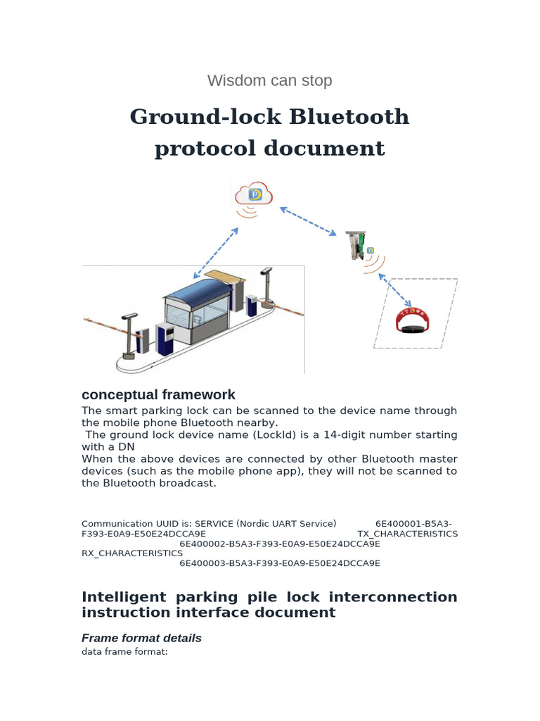 Parkdevice Bluetooth | PDF | Bluetooth | Telecommunications