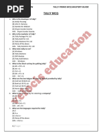 Tally Prime GST Questions & Answers | PDF