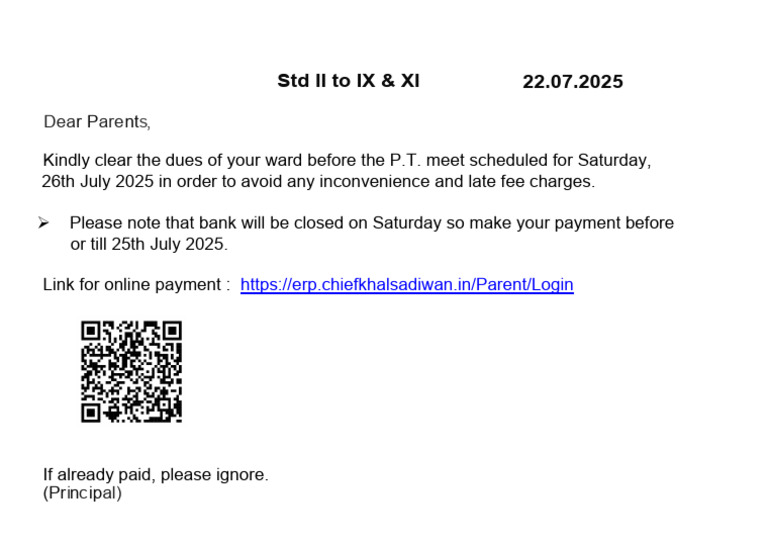 Fee Alert Message-2 | PDF