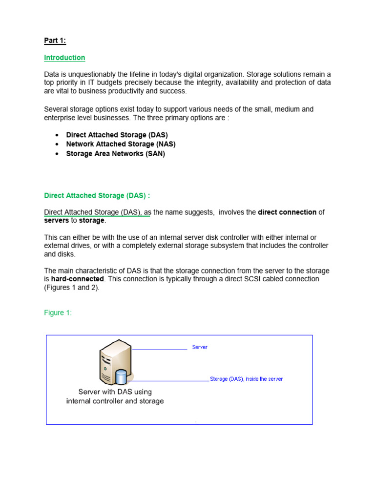 NAS vs SAN: Storage Solutions Explained | PDF | Computer Networking ...