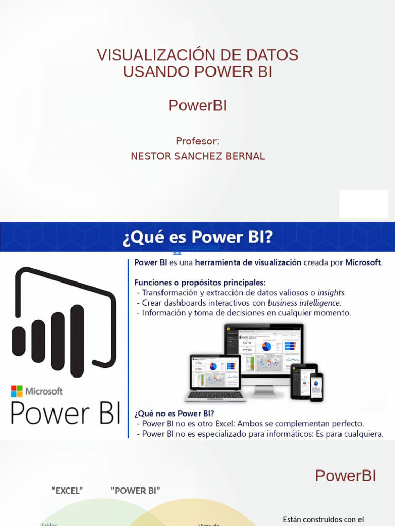 Visualización de Datos con Power BI | PDF | Tecnologías de la ...