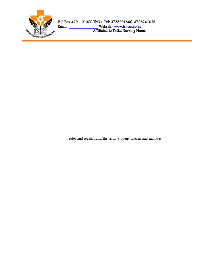 Rules and Regulations Tsmhs Combined - 2024 | PDF | Libraries | Justice