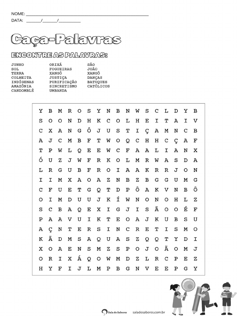 Caca Palavras | PDF