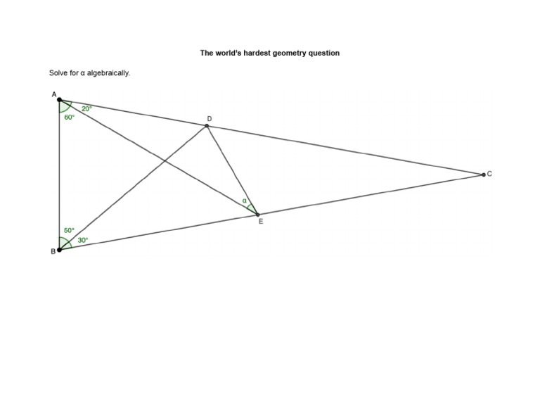 Solve For Alpha | PDF