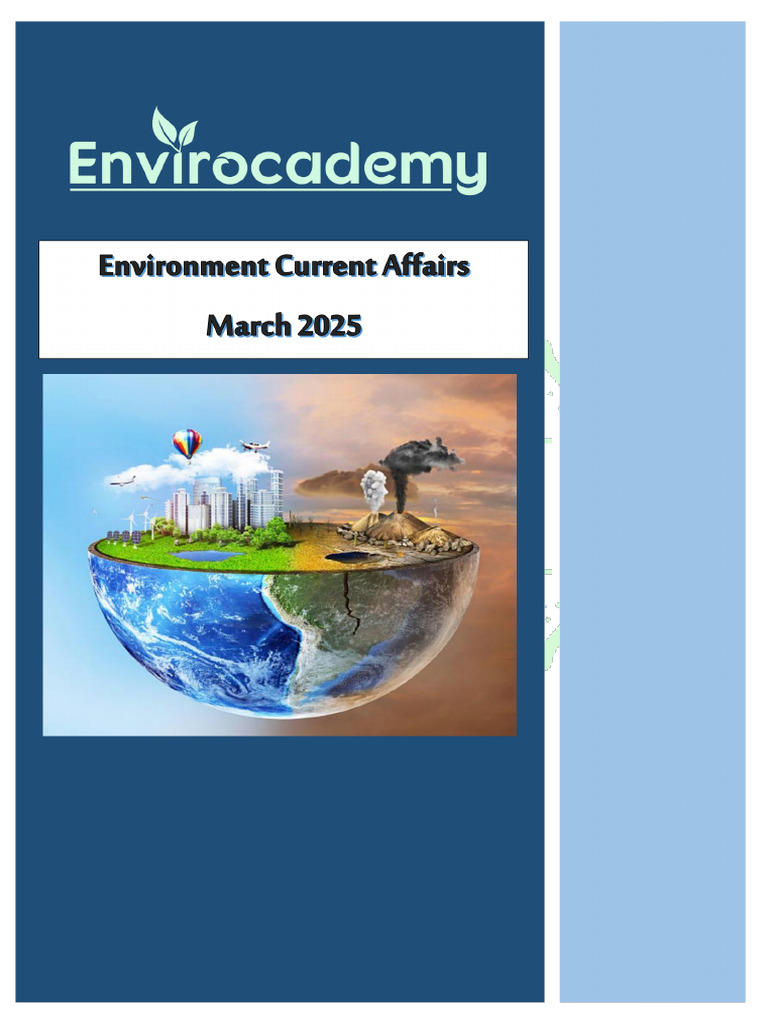 Env CA MArch 2025 | PDF