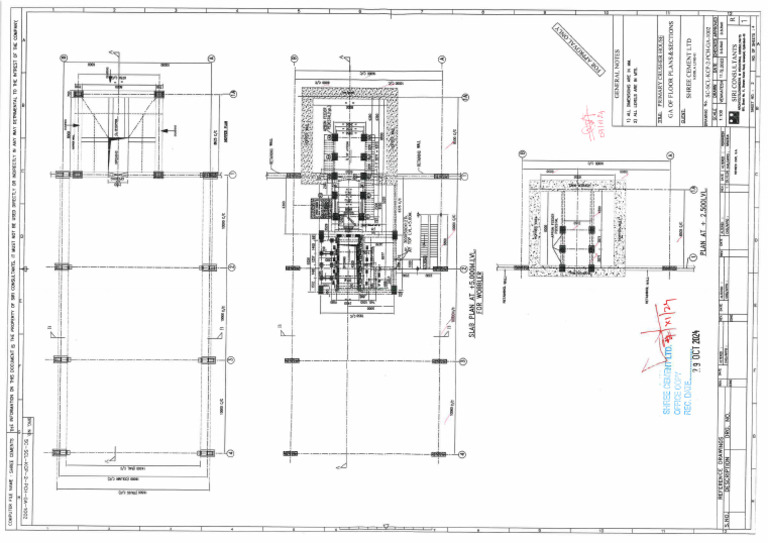 Sc-scl-kcp-2-Pch-ga-1002 (Civil G.A. Plans & Sections) (r1) SH 2 of 4 | PDF