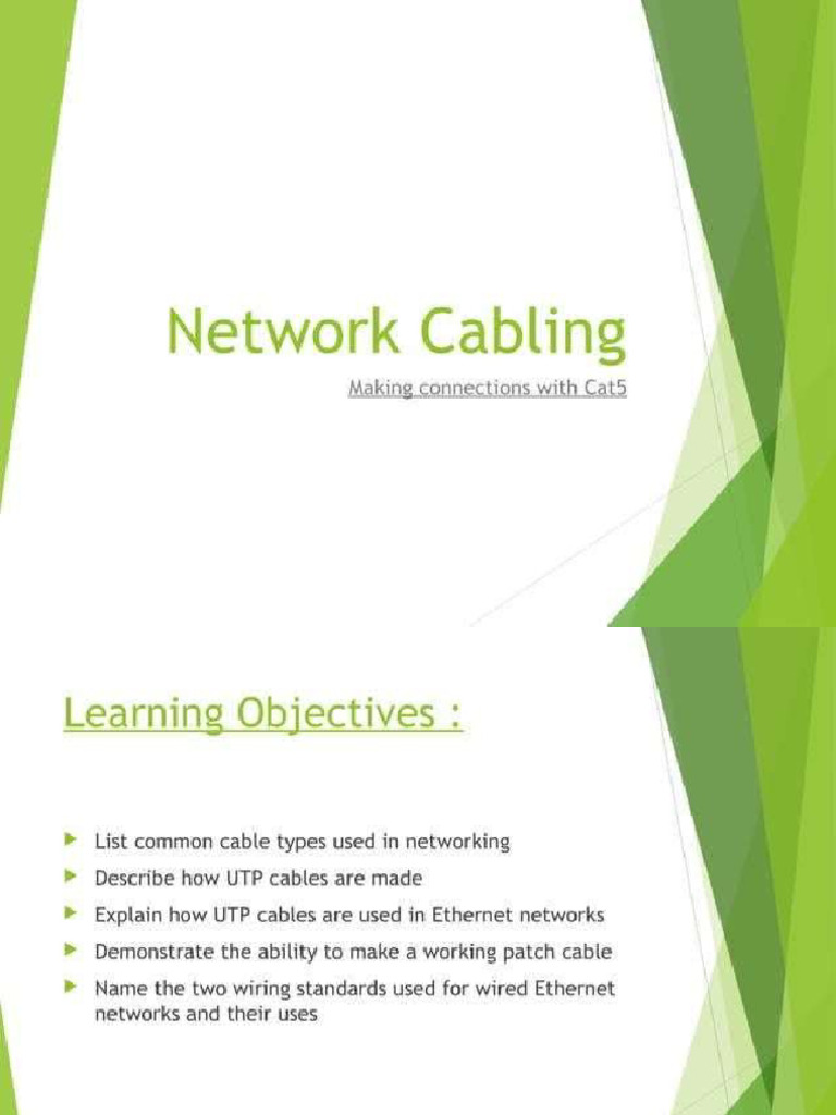 Network Cable | PDF