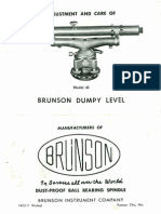 Brunson Dumpy Level