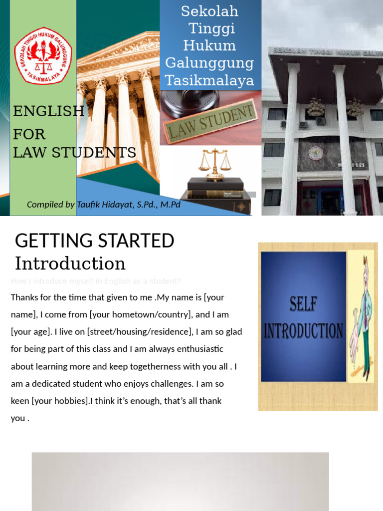 Informal Self-Introduction Guide | PDF