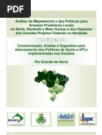 Análise do Mapeamento e das Políticas para Arranjos Produtivos Locais no Norte, Nordeste e Mato Grosso e dos Impactos dos Grandes Projetos Federais no Nordeste