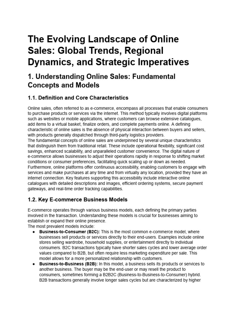 Understanding Online Sales Dynamics | PDF | E Commerce | Computer Security