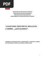 Cuaderno Estrategias Tdah