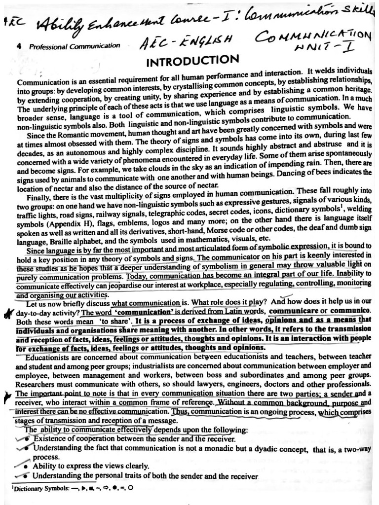 AEC I Etext On Unit - I | PDF