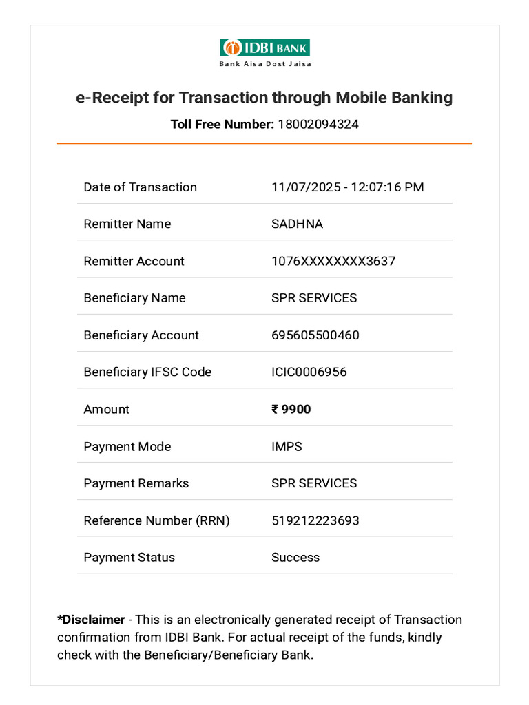 IMPS-IfSC-Payment-Receipt-Fri Jul 11 2025 120735 GMT+0530 (India ...