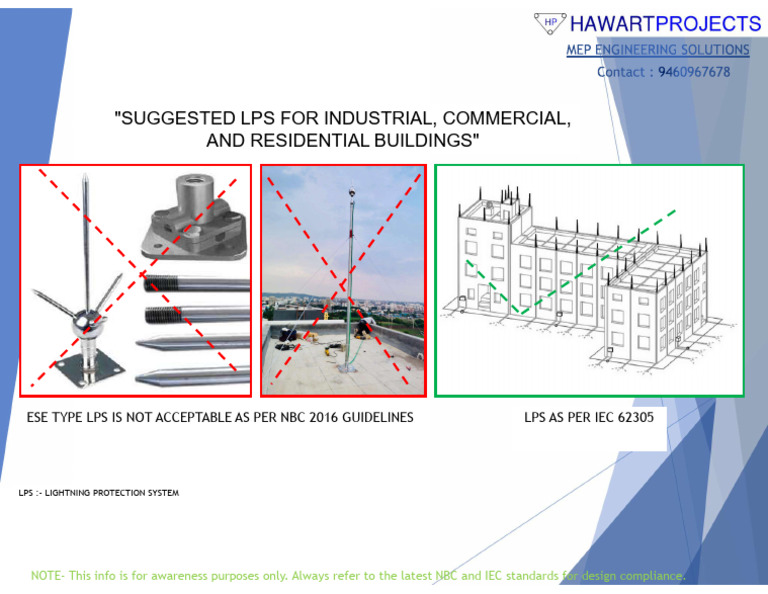 Suggested Lps For Industrial, Commercial, and Residential Buildings | PDF