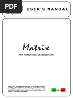 X32 Matrix Setup Instructions | PDF | Equalization (Audio) | Audio ...
