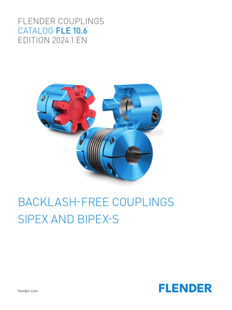 Flender Backlash-Free Couplings Catalog | PDF | Clutch | Mechanical ...