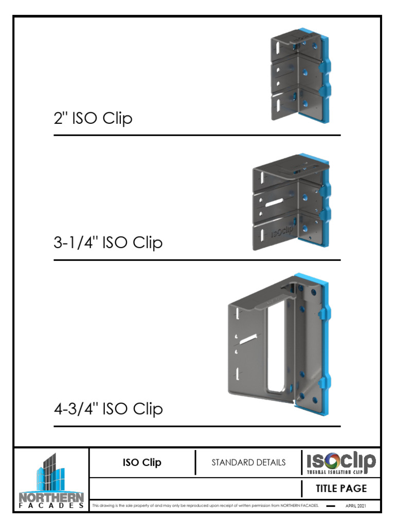 ISO Clip Installation Guidelines | PDF | Screw | Thermal Insulation