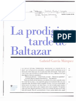 La Prodigiosa Tarde de Baltazar - Garcia Marquez