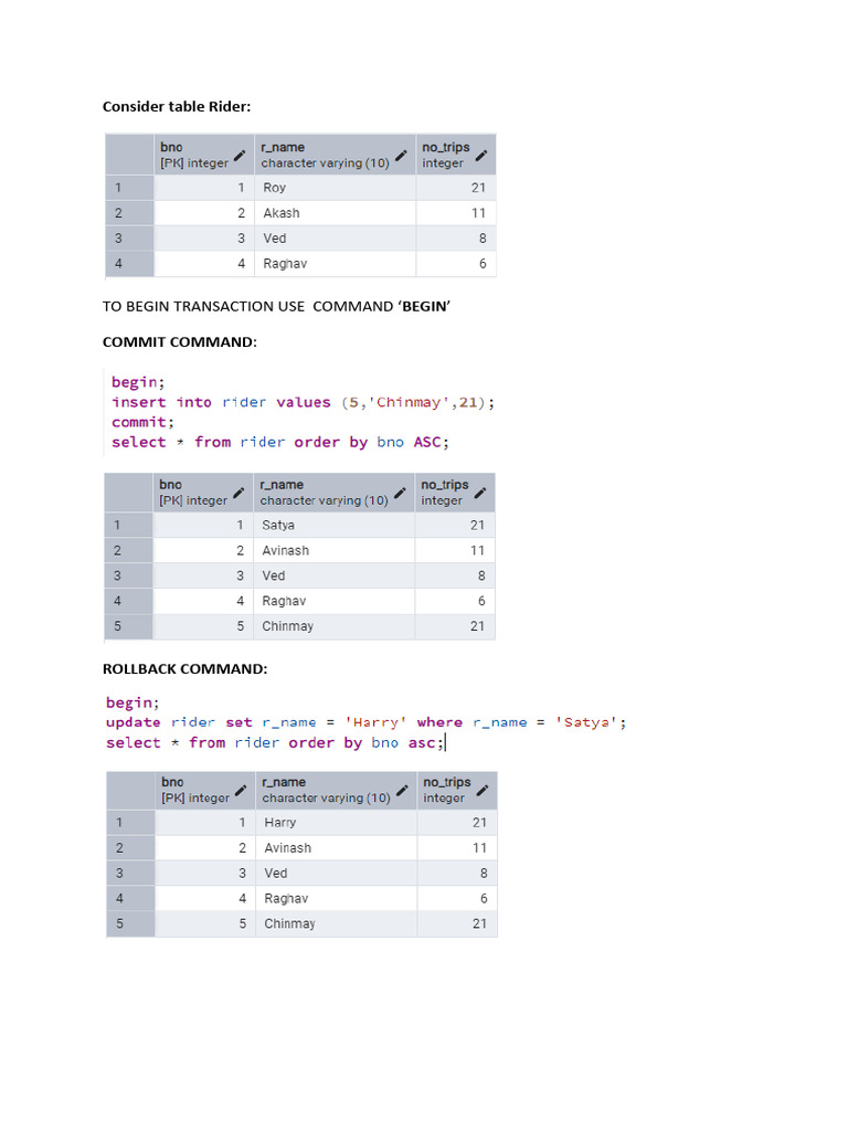 TCL Commands | PDF