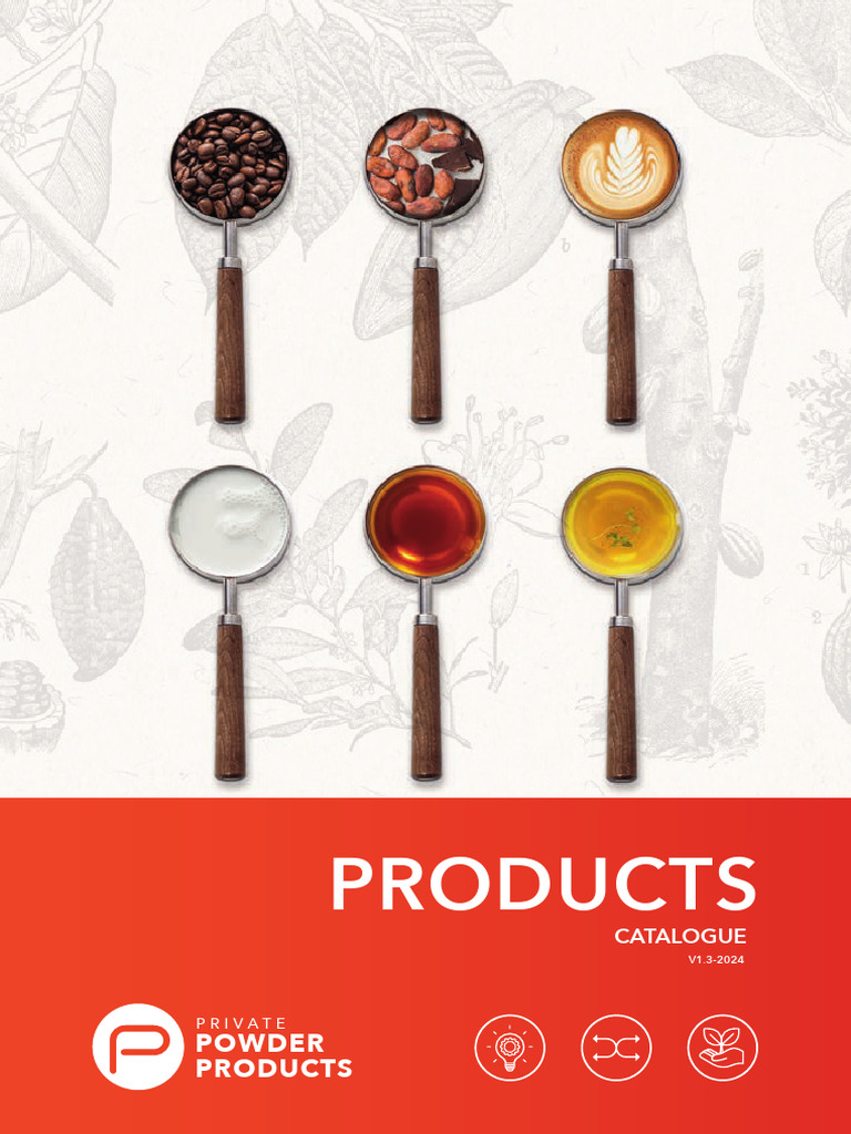 Private Powder Products Catalogue 2024 | PDF | Chocolate | Taste