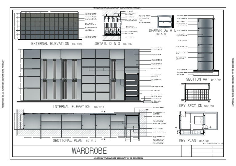 Wardrobe Design Specifications PDF | PDF | Building Engineering ...