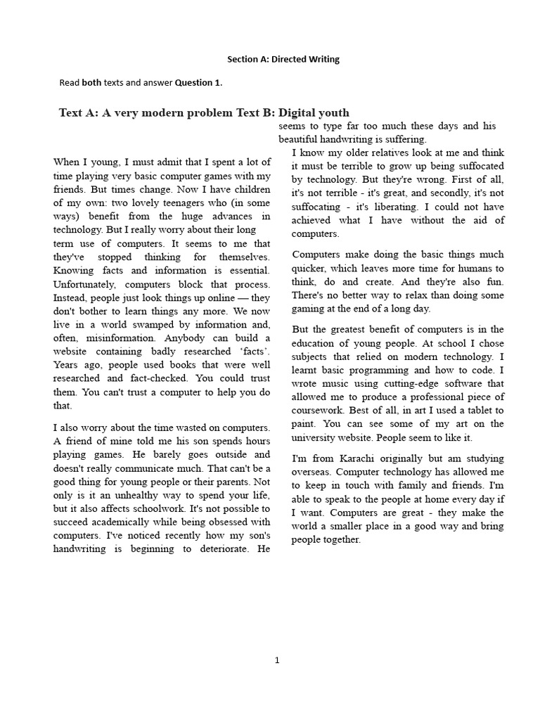 Report Writing Worksheet 2 | PDF