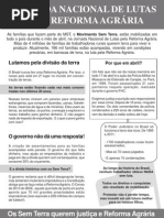 Panfleto Jornada de Lutas - Abril 2012 - MST