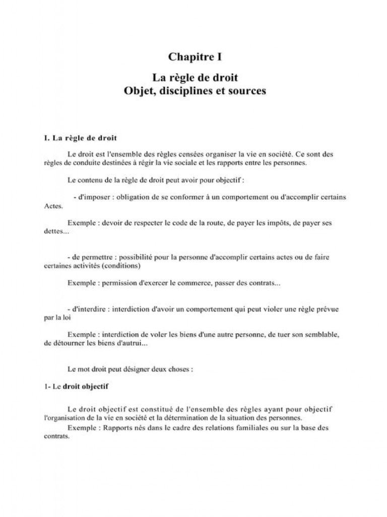 Comprendre la règle de droit et ses sources | PDF | Loi | Compétence
