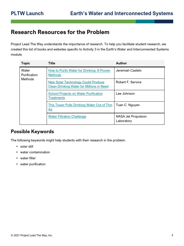 Ramya Madiraju - Research Resources - Earth's Water and Interconnected ...