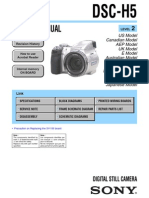 Service Manual: DSC-H5