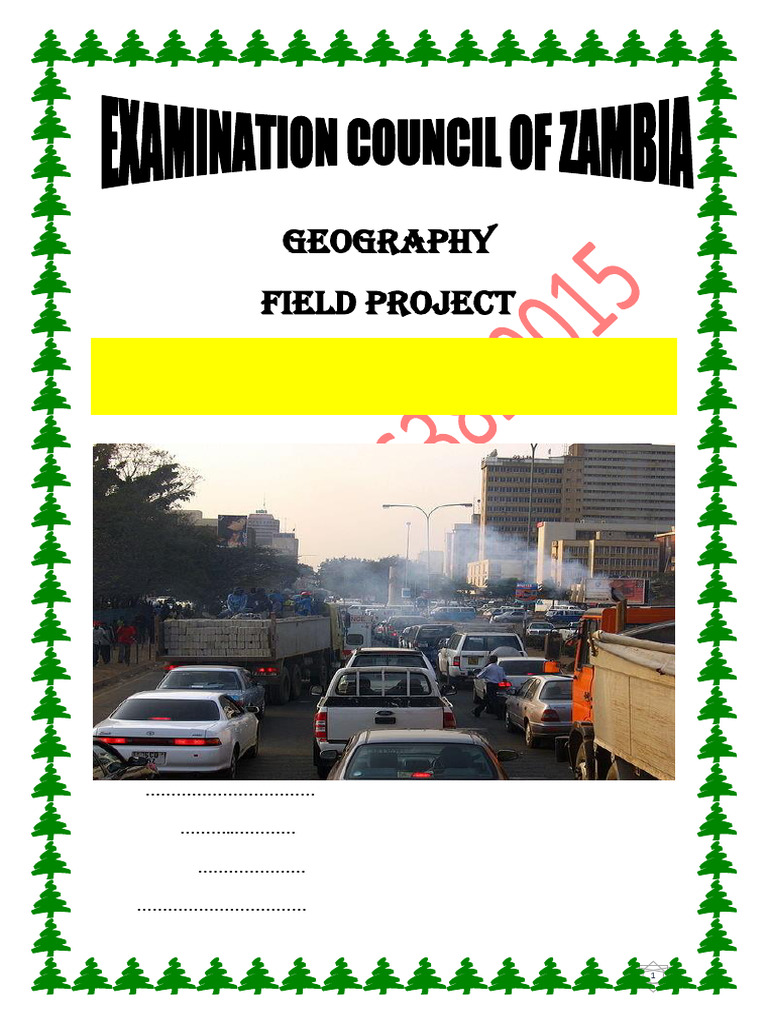 Field Project - Traffic Sample | PDF | Methodology