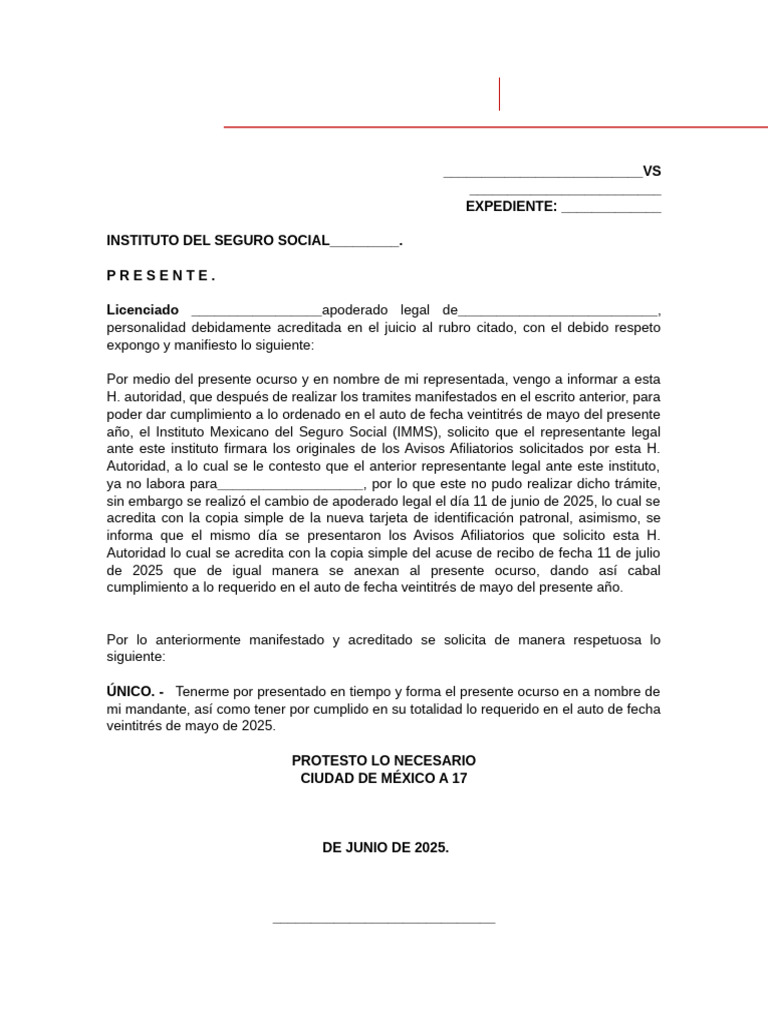 Cumplimiento de Requerimientos IMSS | PDF