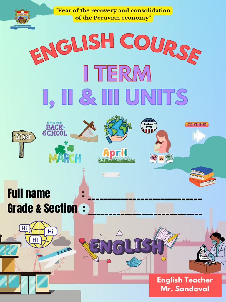 English Course Units Overview | PDF