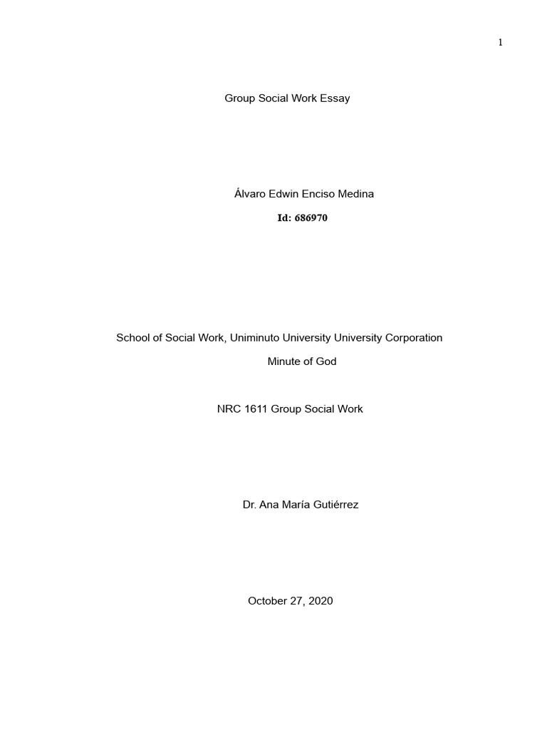 Group Social Work: Principles and Practices | PDF | Social Work ...