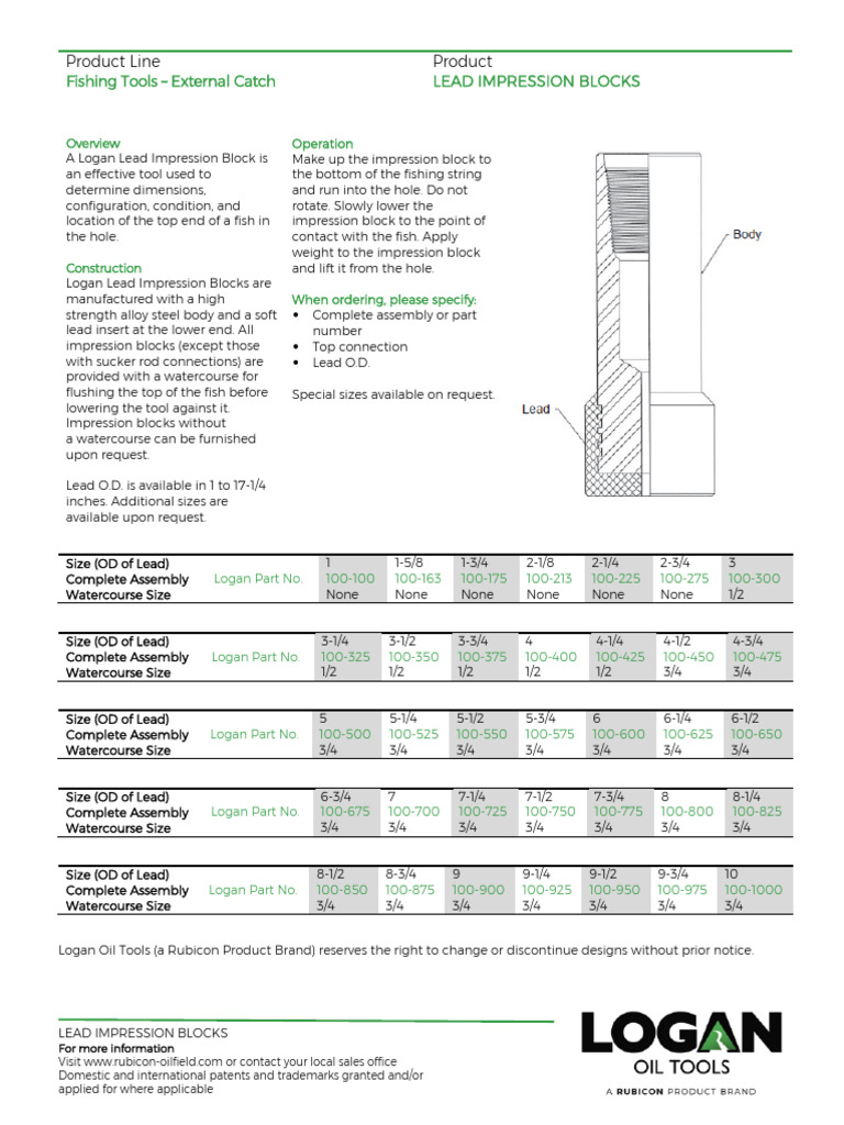 Lead-Impression-Blocks - v2 RUBICON | PDF | Mechanical Engineering