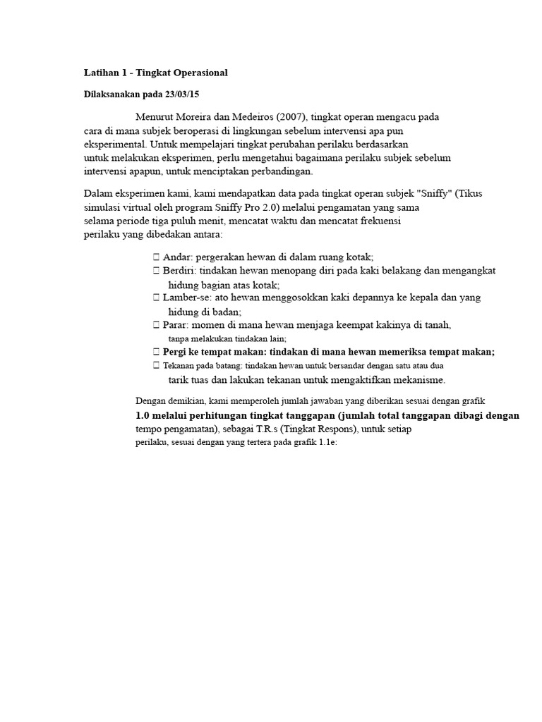 Laporan - Sniffy | PDF