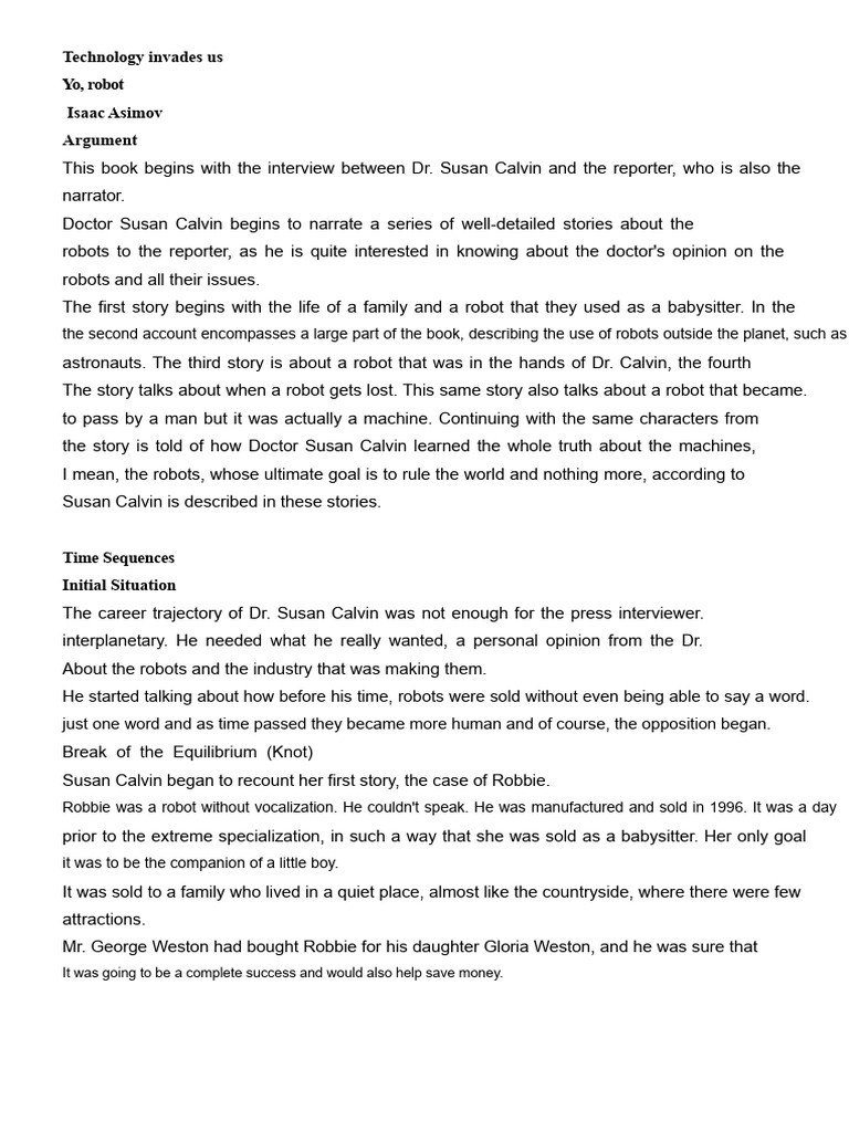 Asimov's Robots: Tales of Humanity | PDF | Narration