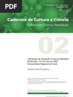 Análise Biofísica do município de Barra dos Couqeiros