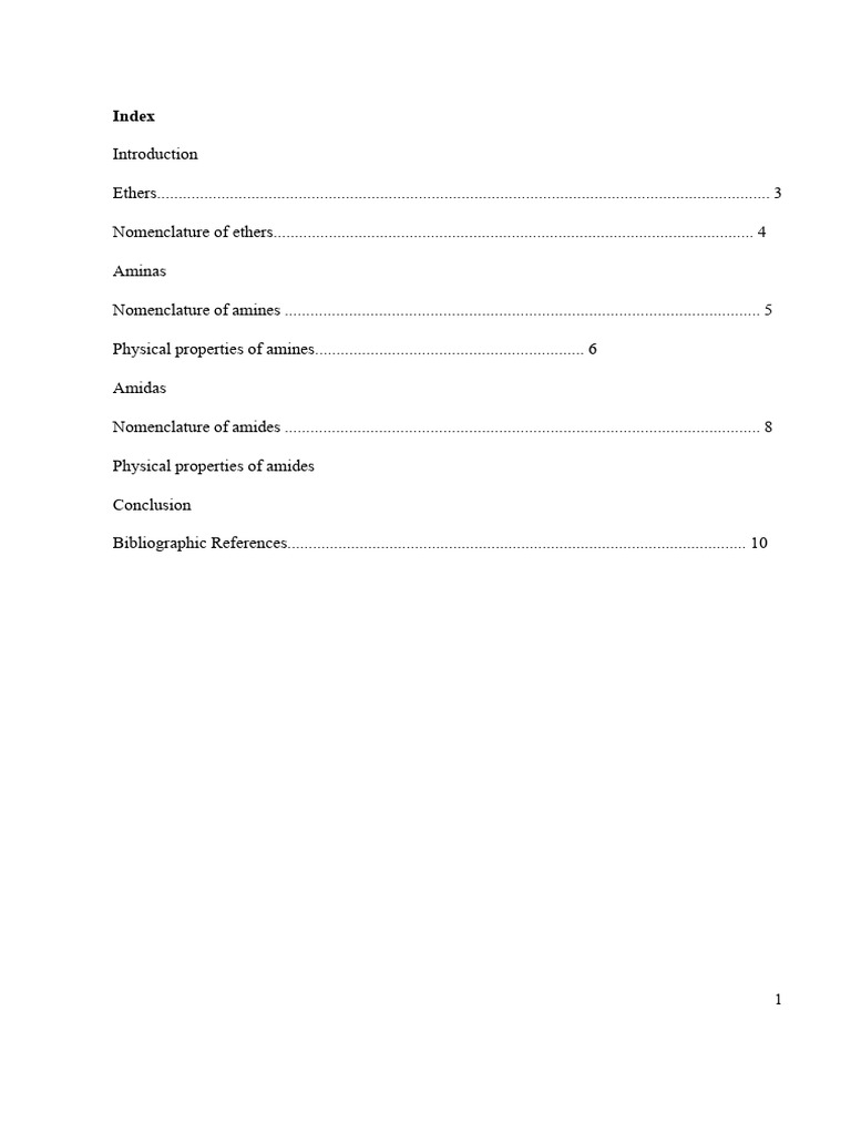 Ethers, Amines, and Amides Overview | PDF | Amine | Amide