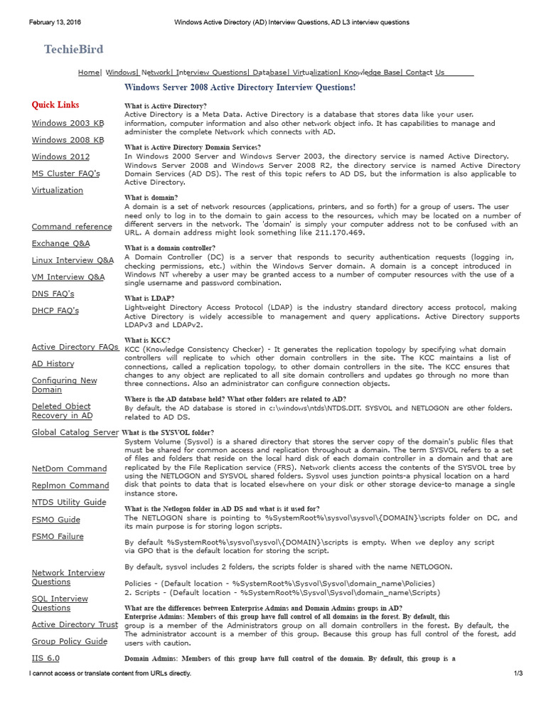 Active Directory User Management Guide | PDF | Active Directory | Software