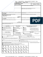 United States Bankruptcy Court Voluntary Petition: Central District of California