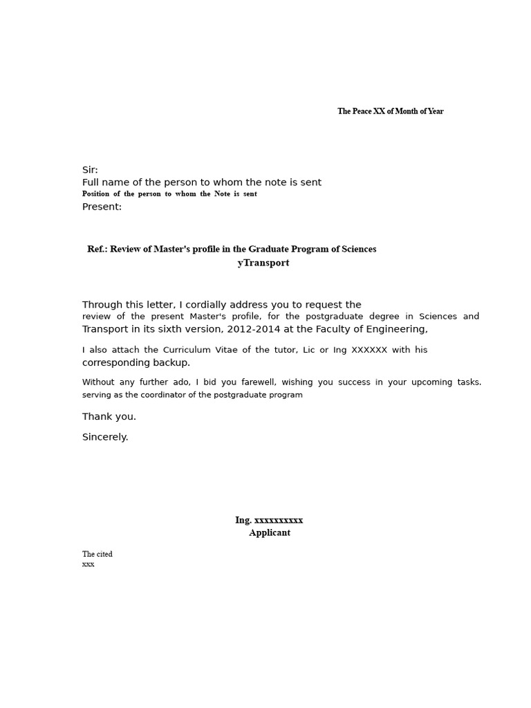 Example of Review Note | PDF