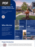 College Station Convention Center Feasiblity Phase 2