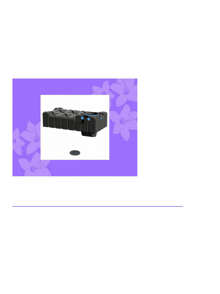 4212 PREMIER TECH AQUA GMBH Zisterne 1500 Liter Basic Flachtank F-LINE ...