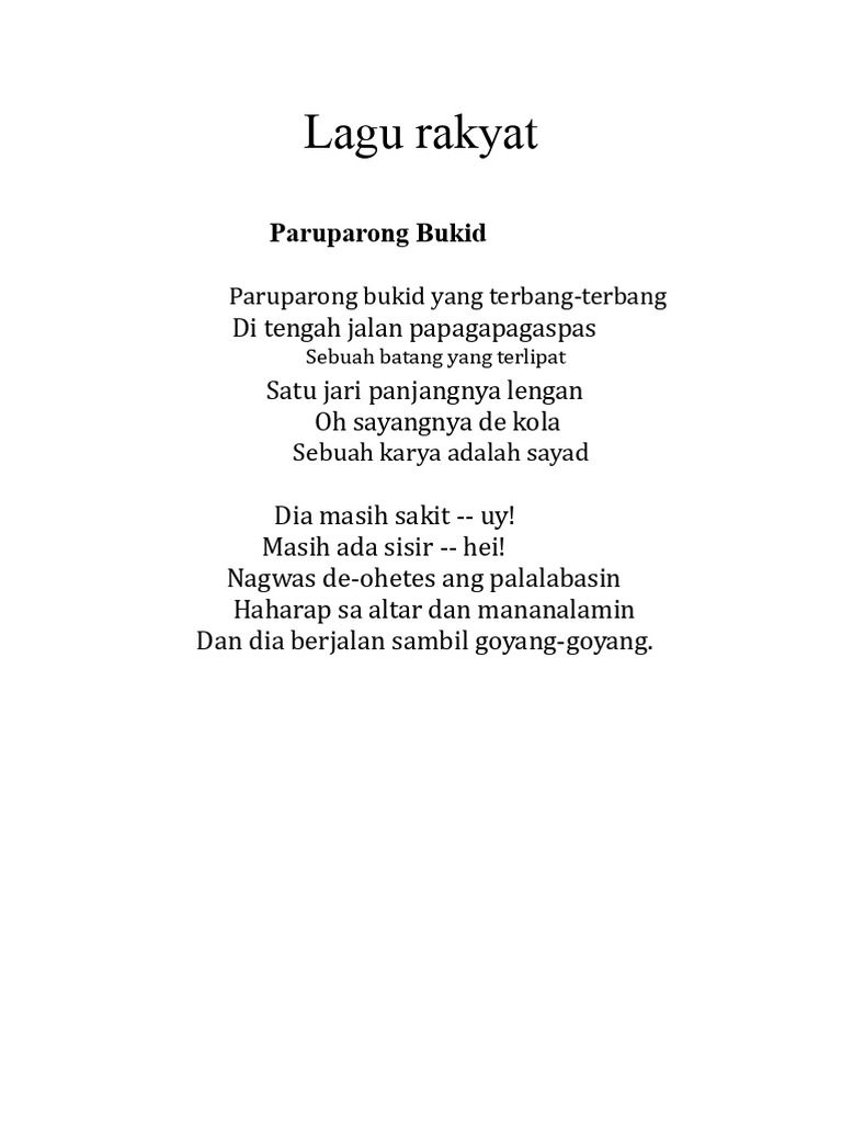 Cerita Rakyat: Dogedog dan Keberuntungan | PDF